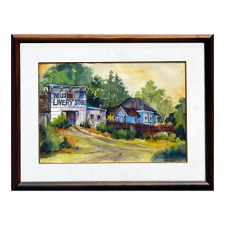 California Livery Stable by Elsa Hull For Sale