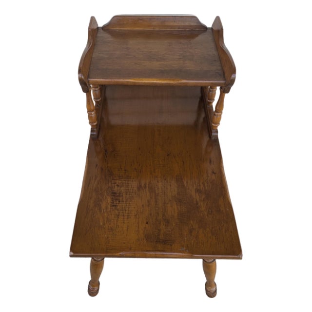 Vintage Mid-Century Tiered End Table/Side Table For Sale
