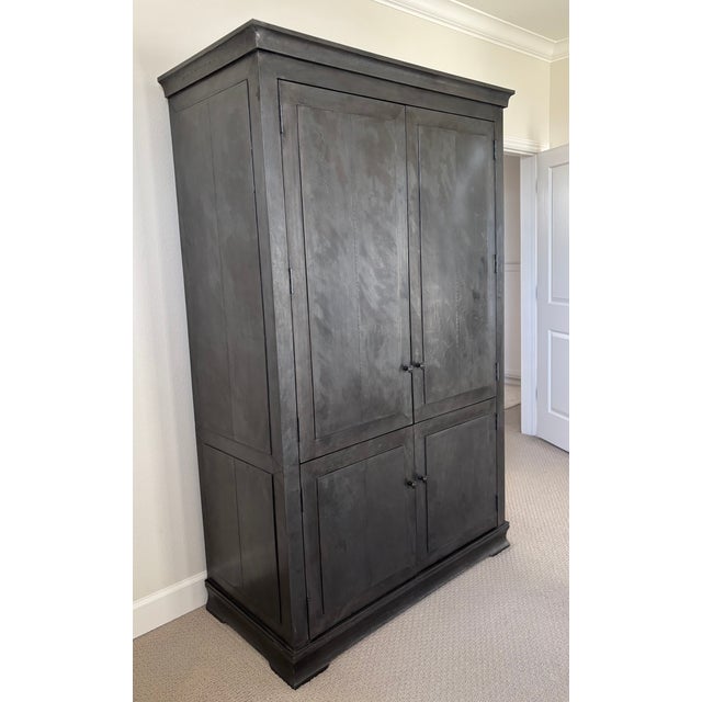Restoration Hardware Restoration Hardware Annecy Armoire For Sale - Image 4 of 4