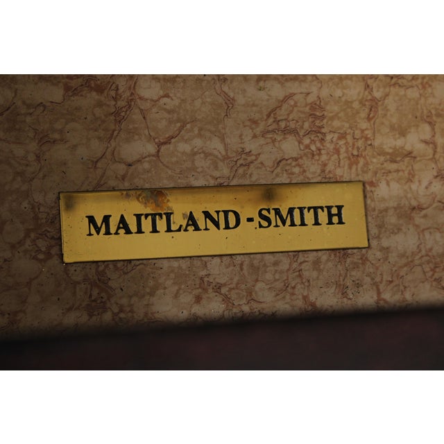Maitland Smith Leather Wrapped Apothecary Chest For Sale - Image 17 of 18