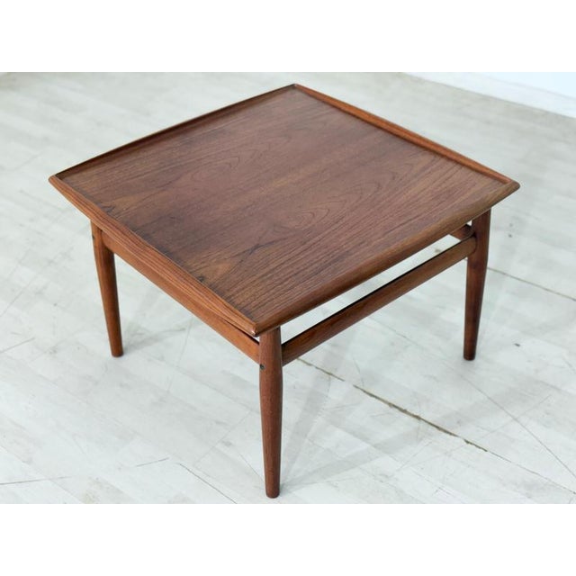 Mid-Century Danish Teak Coffee Table by Grete Jalk for Glostrup Møbelfabrik, 1960s For Sale - Image 6 of 11