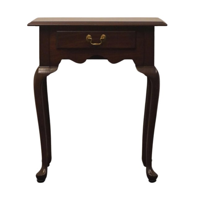 Ethan Allen Georgian Court Solid Cherry Traditional Style 24 quot Accent