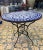 tiles table for An indoor / outdoor glazed Moroccan mosaic table, A very simple style, but with great handcraftsmanship....