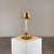 Brass Bouillotte Table Lamp with Adjustable Shade, Italy, 1940s For Sale - Image 3 of 17