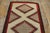 1930s Ivory Geoemtric Tribal American Navajo "Double Saddle" Rug 3' X 3'9" Flatweave Wool Carpet For Sale In New York - Image 6 of 18