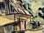 Rustic Henry Emil Salloch Original Watercolor on Paper First House in Reithen, 1936. For Sale - Image 3 of 7