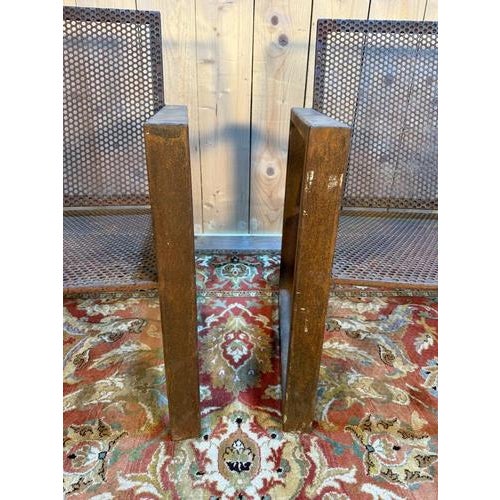 Steel Garden Armchairs, Set of 2 For Sale - Image 5 of 9
