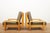 Lounge Chairs with Oak Frame and Green Fabric, Set of 2 For Sale - Image 5 of 15