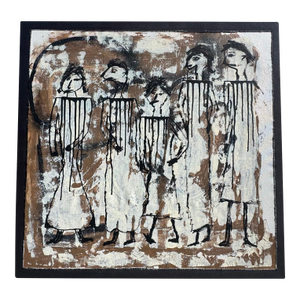 Jude Kirby Original Acrylic/Mixed Media Abstract Painting