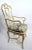 Set of Six White Lacquer Queen Anne Dining Chairs For Sale - Image 4 of 11