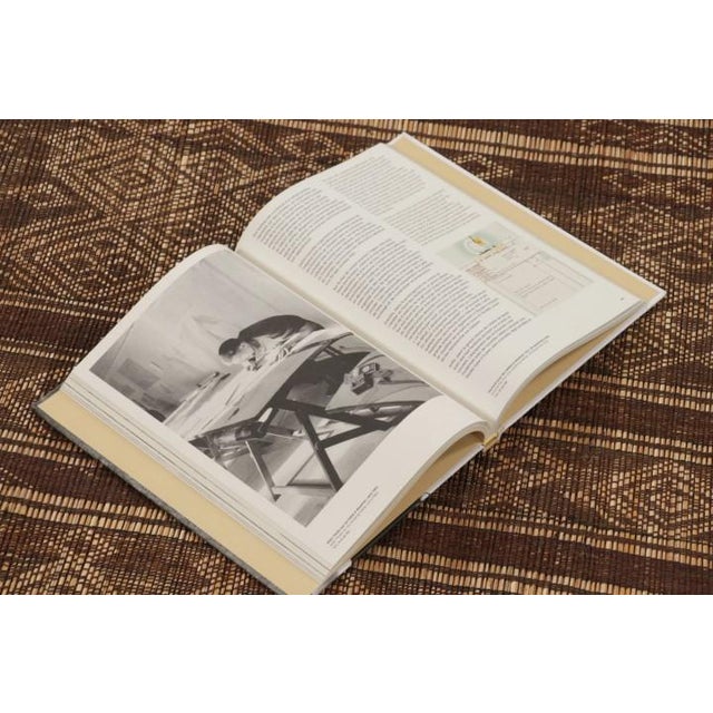 Vintage Tuareg Mat, Rich Brown With Gold Tribal Geometric Patterns - Rug & Kilim For Sale - Image 9 of 10