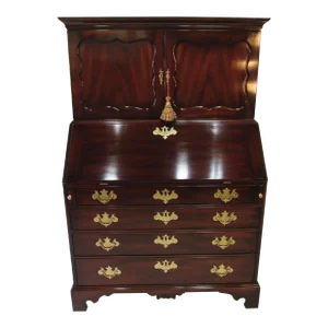 1970s Mahogany Kittinger Cw 1 Secretary