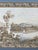 Large Gobelins-style wall tapestry depicting a lively landscape in the 18th-century style. The central scene illustrates a...