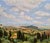 Wood Jacques Martin-Ferrières—Landscape in Catalonia, Spain—1920s Post-Impressionist Oil Painting For Sale - Image 7 of 12