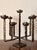 Vintage Brass Brutalist 9 Candle Candleabra 18 X 18 X 18, in the Style of Pieter Adam For Sale In Philadelphia - Image 6 of 11
