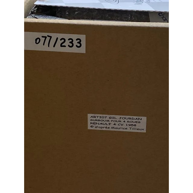 Plastic Tillieux Gil Jourdan Model Car by Aroutcheff, 2013 For Sale - Image 7 of 12