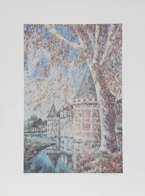 William Collier, French Castle, Lithograph