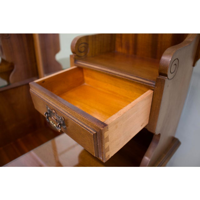 Antique British Edwardian Dressing Chest, 1900s For Sale - Image 9 of 10