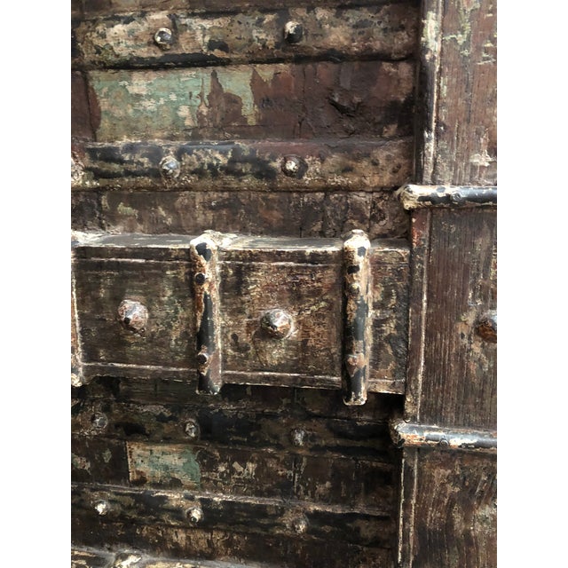 Gothic 1980s Medieval Old World Armoire/ Cabinet For Sale - Image 3 of 8