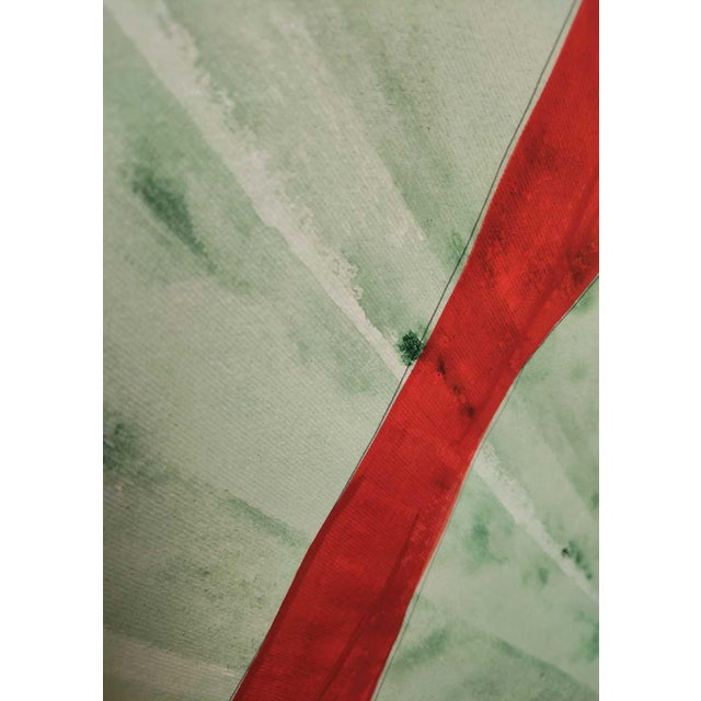 Early 21st Century Alice Maier, Re-Nouveau N°18, 2025, Acrylic on Paper For Sale - Image 5 of 9