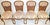 1920s French Balloon Back Caned Toile Dining Chairs- Set of 4 For Sale - Image 10 of 10