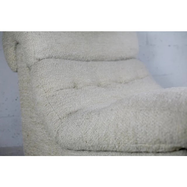 Space Age Wool Lounge Chair, France, 1970 For Sale - Image 13 of 18