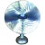 Handblown Blue Tulip Shaped Vase For Sale