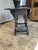 Wood Dark Brown Drop Leaf Accent Table With Turned Legs and Drawer For Sale - Image 7 of 9