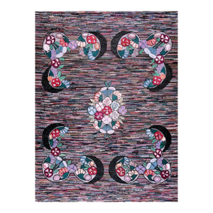 Early 20th Century American Hooked Rug ( 9'1" x 12'3" - 277 x 373 )