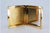 Metal Matte Silver Toiletry Box with Mirror For Sale - Image 7 of 10