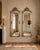 This striking pair of late 20th-century floor mirrors combines impressive scale with the decorative elegance of the Rococo...