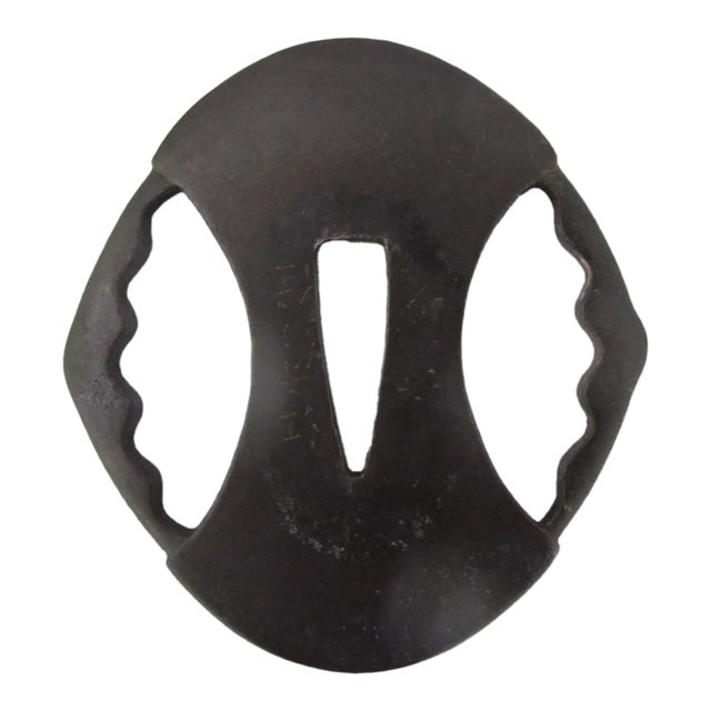 Japanese Openwork Tsuba Katana Samurai Sword Guard Edo Era For Sale