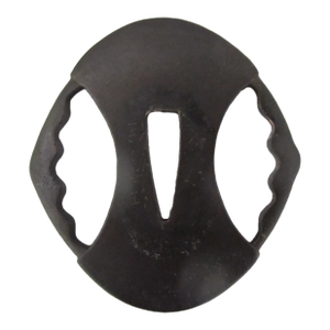 Japanese Openwork Tsuba Katana Samurai Sword Guard Edo Era
