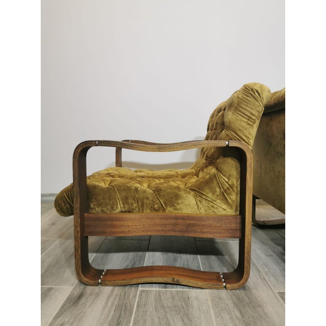 Set of Mid-Century Armchairs, in Restored conditions. Designed 1960 to 1969