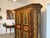Traditional Antique Biedermeier Hand-Painted Farmhouse Cupboard with Floral Decoration For Sale - Image 3 of 18