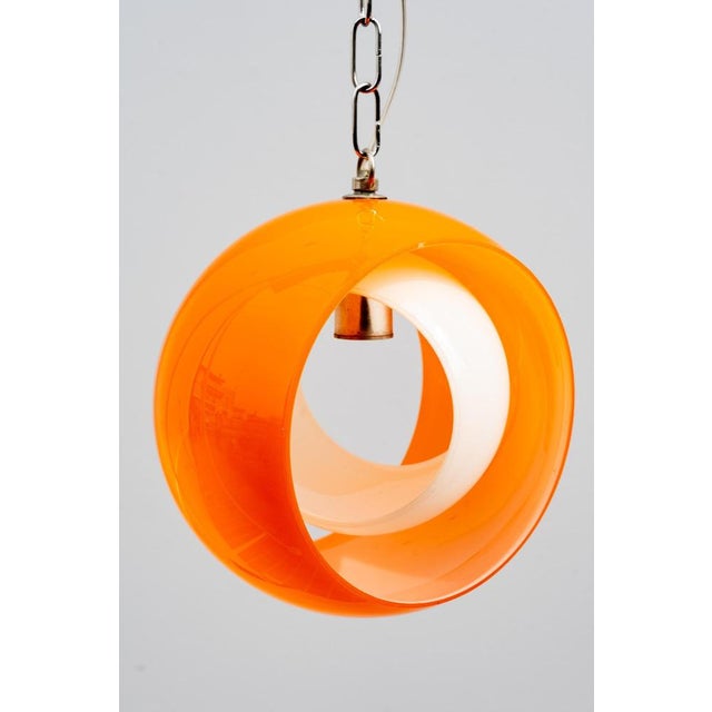 1960s Murano Glass Eclisse Chandelier, 1960s For Sale - Image 5 of 12