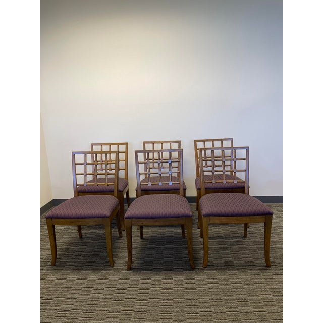 1960s Set of Six Vintage Drexel Dining Chairs Chairish