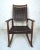 Wood Mid Century Modern Style Rocker For Sale - Image 7 of 10