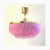 Metal Vintage Pendant Lamp with Pink Silk Fringe by Hans-Agne Jakobsson, 1965 For Sale - Image 7 of 7