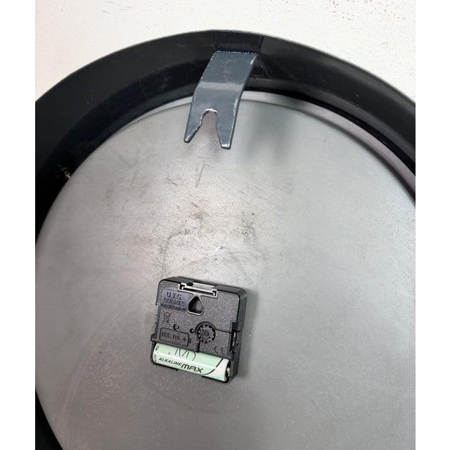 Industrial Factory Wall Clock from Pragotron, 1960s For Sale - Image 14 of 17