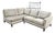 Cypress Furniture Sectional in Holly Hunt Fabric For Sale