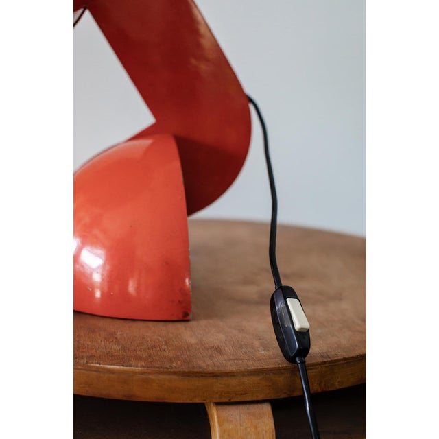 La Ruspa Table Lamp attributed to Gae Aulenti for Martinelli Luce, 1960s For Sale - Image 14 of 15