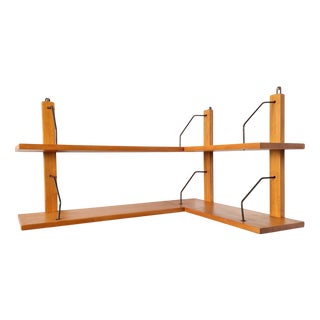 Teak Corner Shelf from Poul Cadovius, 1960s For Sale