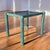 Postmodern Sculptural Metal and Smoked Glass Side Table, 1980s For Sale - Image 4 of 17