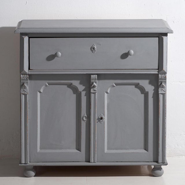 Antique Two-Door Living Room Chest of Drawers, 1920s For Sale - Image 6 of 18