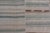 Mid 20th Century Squared Vintage Turkish Paneled Kilim Vintage Rug in Muted Colors 14'0" X14'2" For Sale - Image 5 of 13