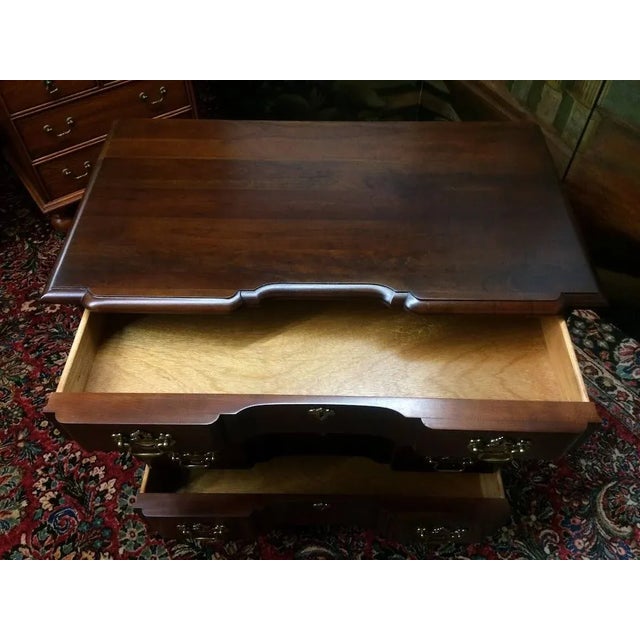 Brown Chest of Drawers, Blockfront Chest, Pennsylvania House Furniture For Sale - Image 8 of 8