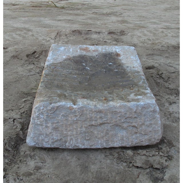 Japanese Natural Water Fountain Stone 9 For Sale - Image 3 of 8