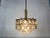 Vintage Gilded Brass and Crystal Chandelier from Palwa, 1960s, in Very Good conditions. Designed 1960 to 1969 European...