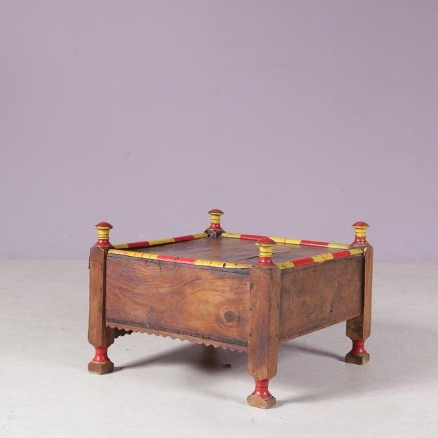 Punjab Style Tea Table, Pakistan / India, 1930s For Sale - Image 4 of 9